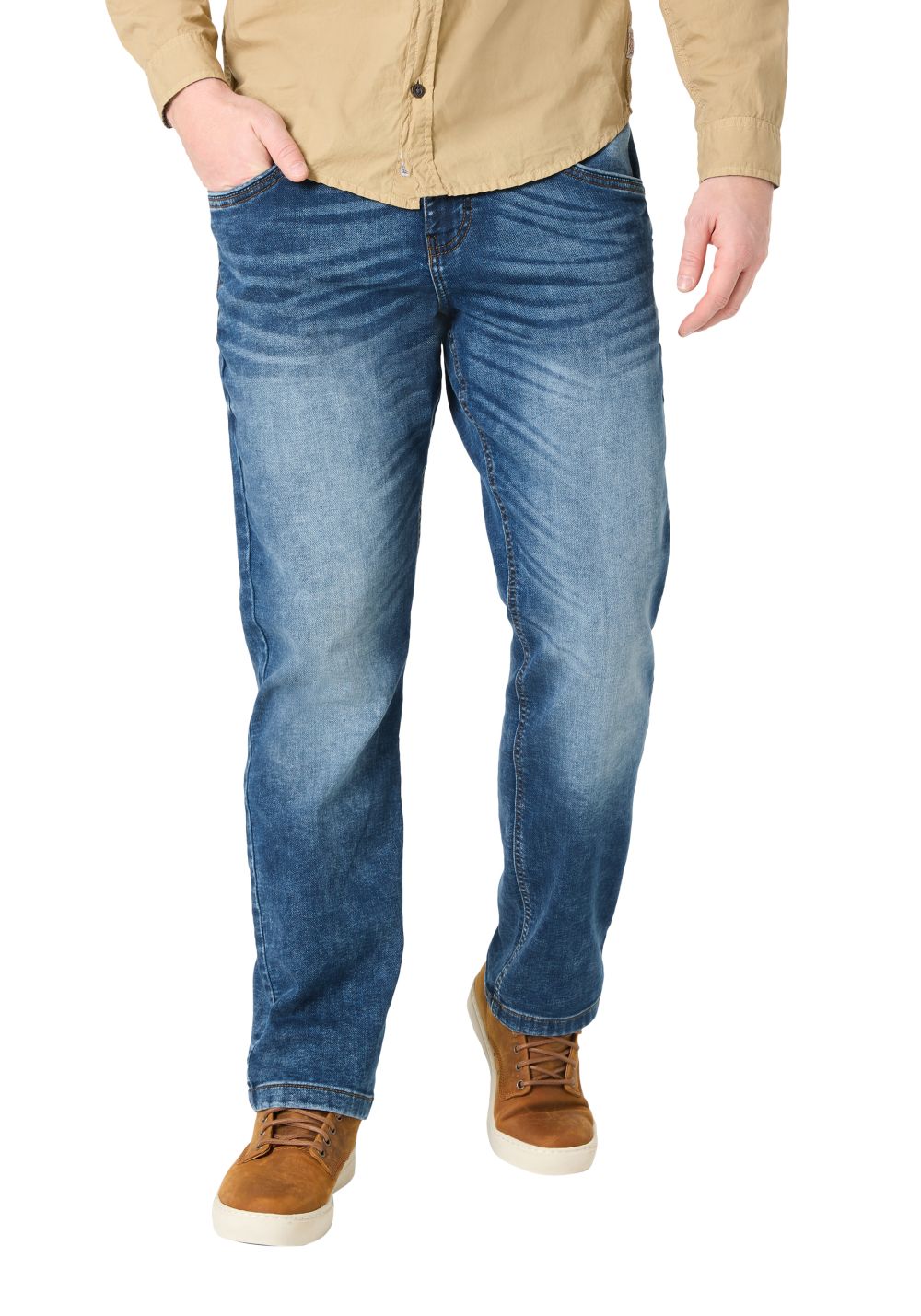 Timezone Herren Jeans REGULAR COASTTZ - Mid Waist - Regular Fit - Blau günstig online kaufen
