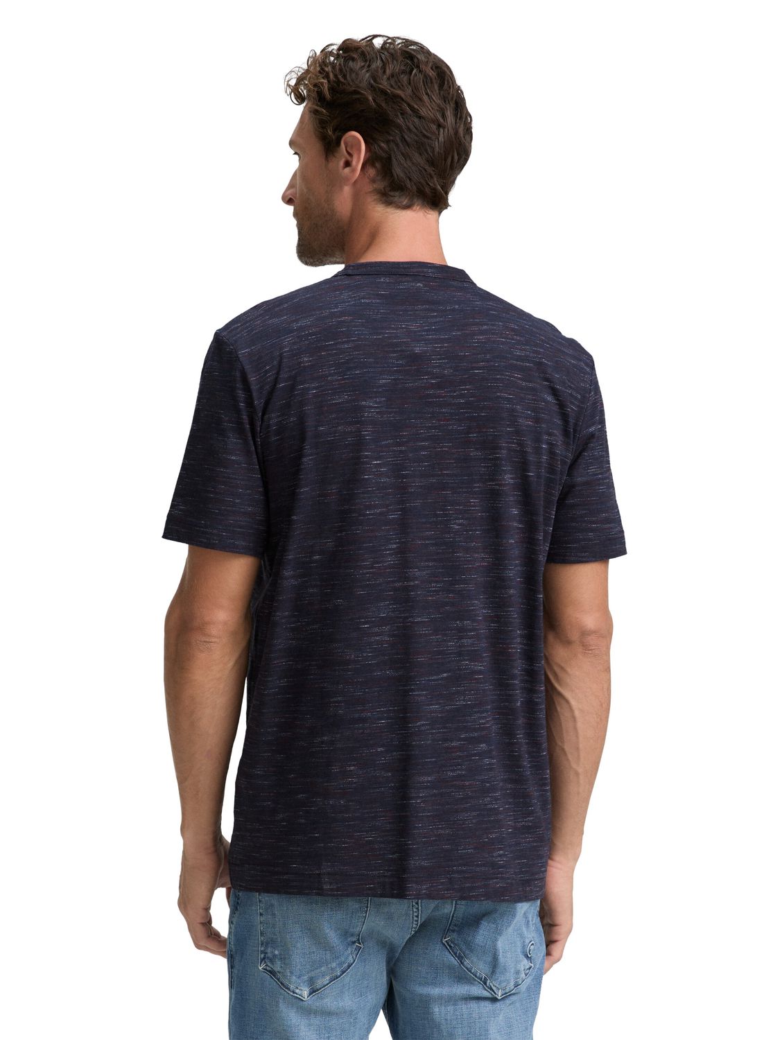 Tom Tailor Herren T-Shirt "MULTICOLORED" - Regular Fit günstig online kaufen