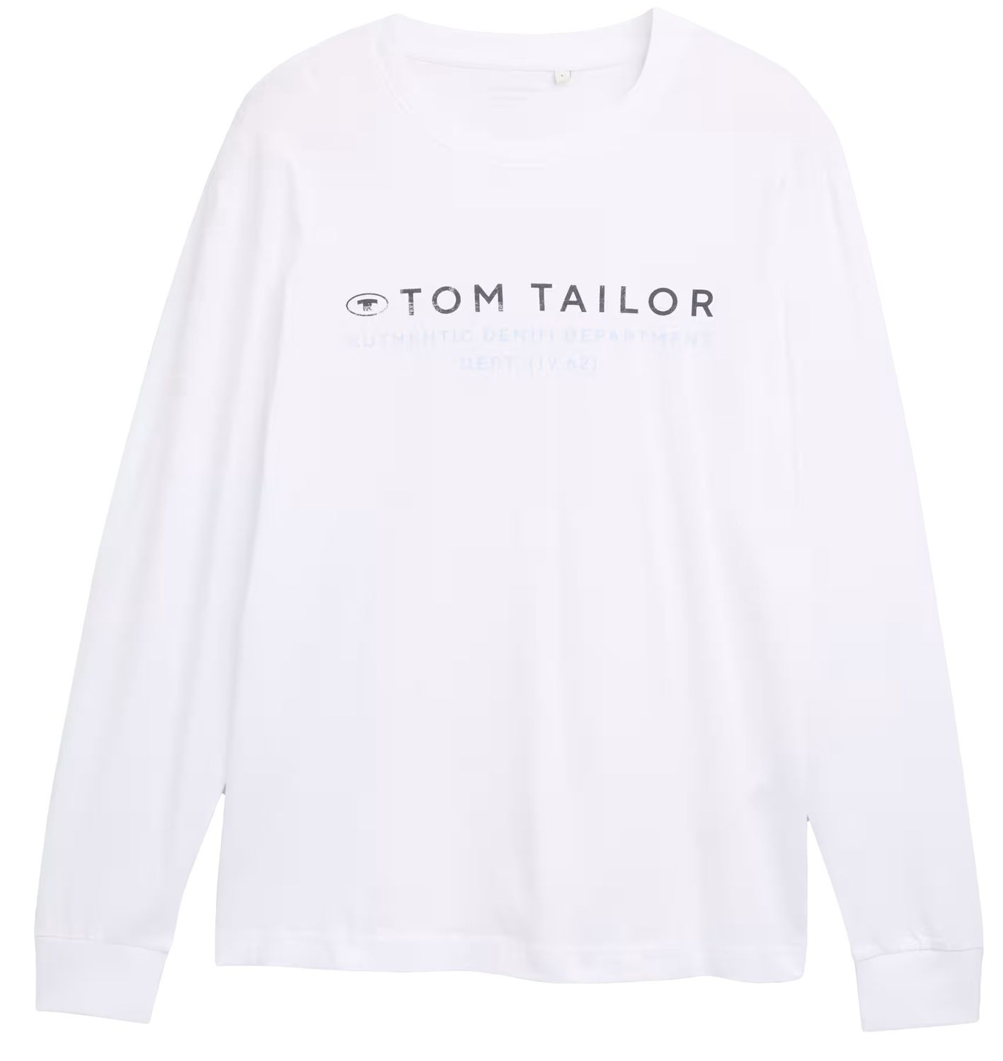 Tom Tailor Herren Langarmshirt PRINTED LONGSLEEVE - Regular Fit günstig online kaufen