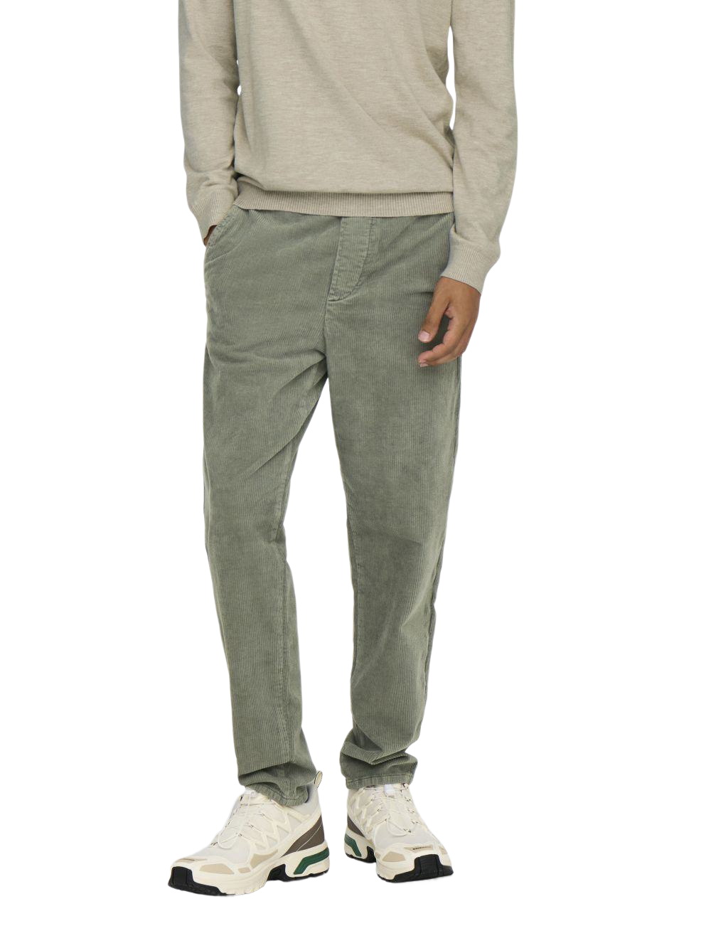 Only & Sons Herren Sweatpant ONSLINUS TAP CORDUROY 0185 PANT - Tapered Fit günstig online kaufen