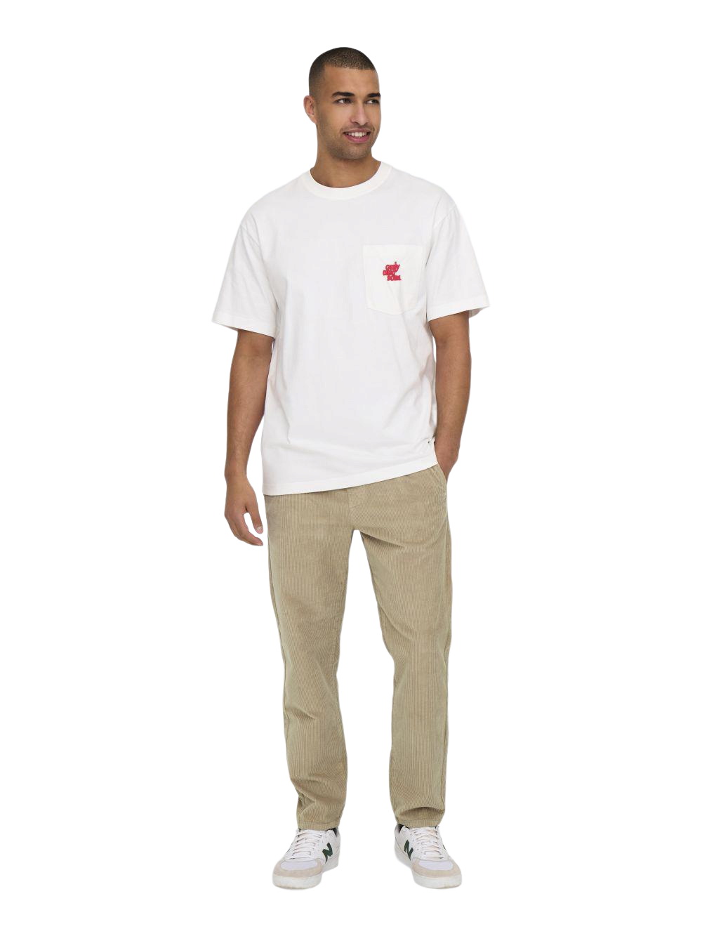 Only & Sons Herren Sweatpant ONSLINUS TAP CORDUROY 0185 PANT - Tapered Fit günstig online kaufen