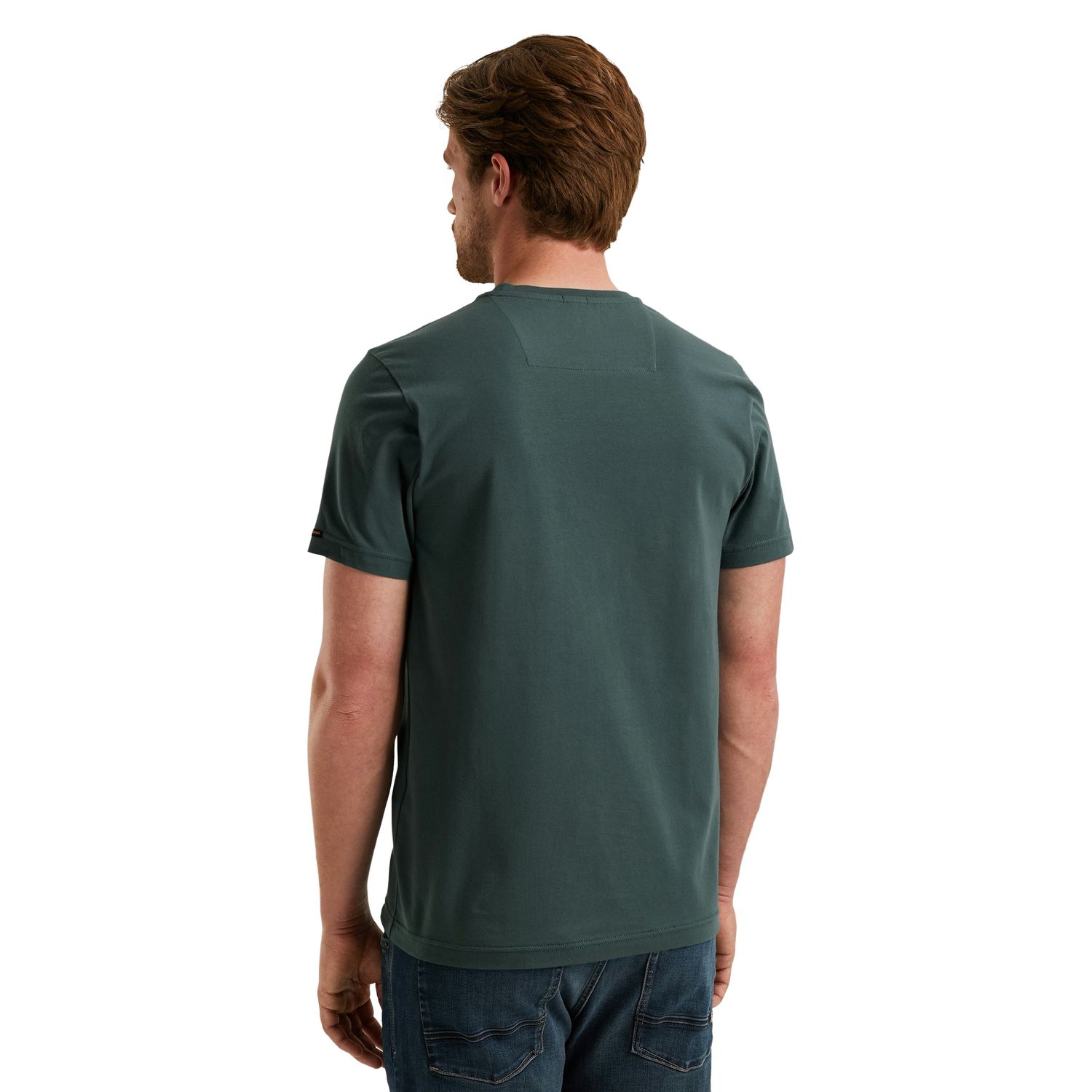 PME Legend Herren Rundhals T-Shirt SHORT SLEEVE R-NECK AMERICAN CLASSIC - R günstig online kaufen