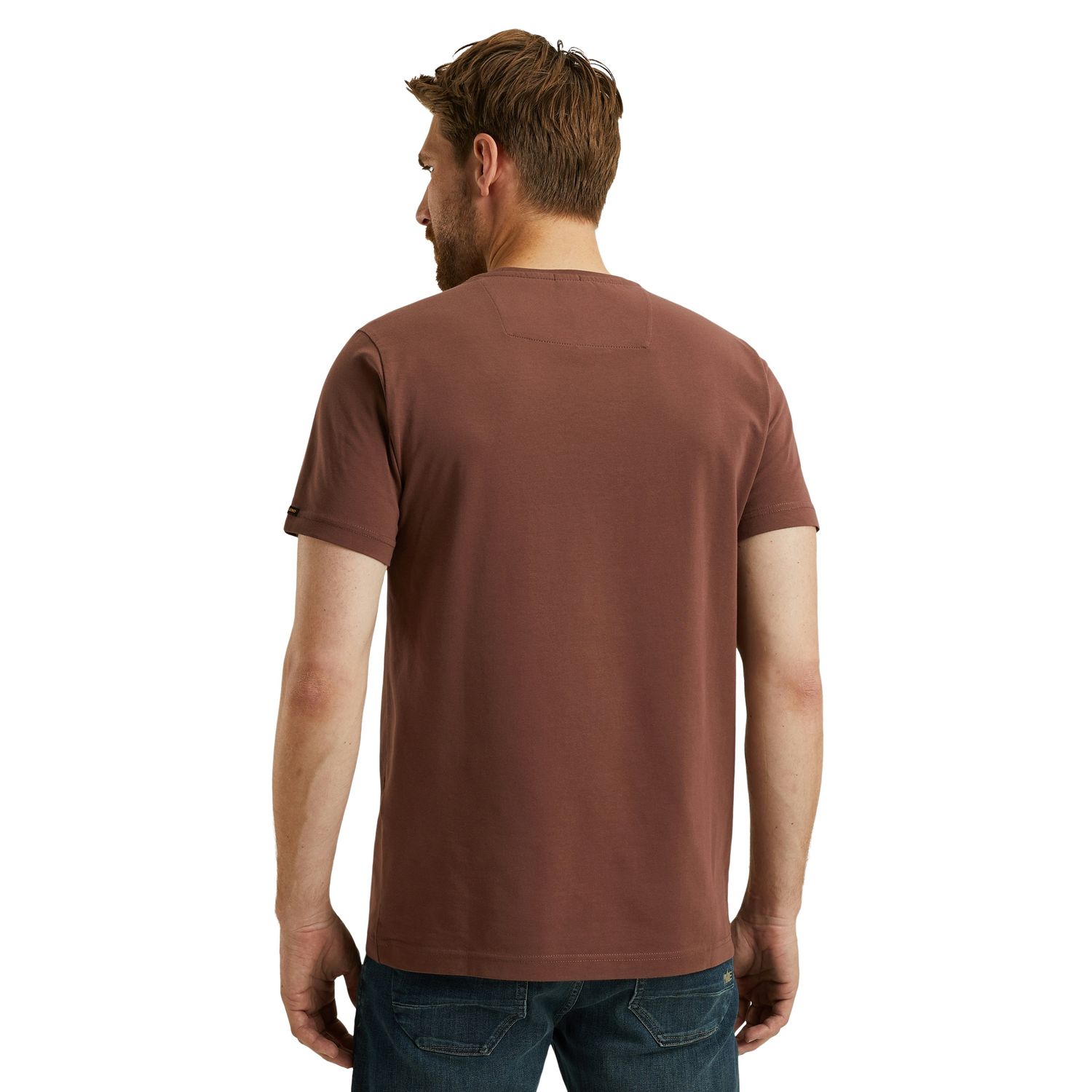 PME Legend Herren Rundhals T-Shirt SHORT SLEEVE R-NECK AMERICAN CLASSIC - R günstig online kaufen
