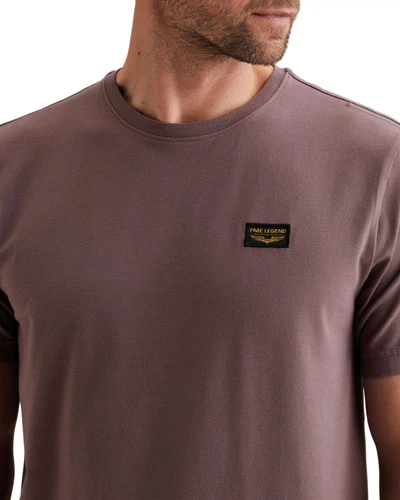 PME Legend Herren Rundhals T-Shirt  SHORT SLEEVE R-NECK AMERICAN CLASSIC - Regular Fit