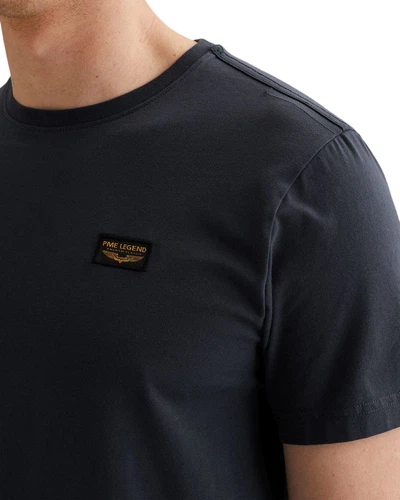 PME Legend Herren Rundhals T-Shirt  SHORT SLEEVE R-NECK AMERICAN CLASSIC - Regular Fit