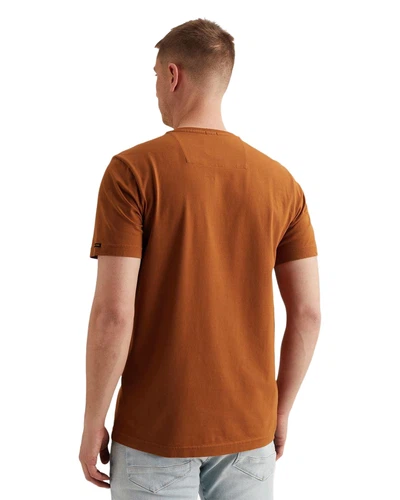 PME Legend Herren Rundhals T-Shirt  SHORT SLEEVE R-NECK AMERICAN CLASSIC - Regular Fit