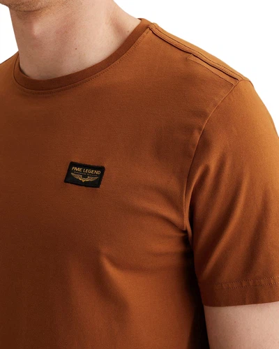 PME Legend Herren Rundhals T-Shirt  SHORT SLEEVE R-NECK AMERICAN CLASSIC - Regular Fit