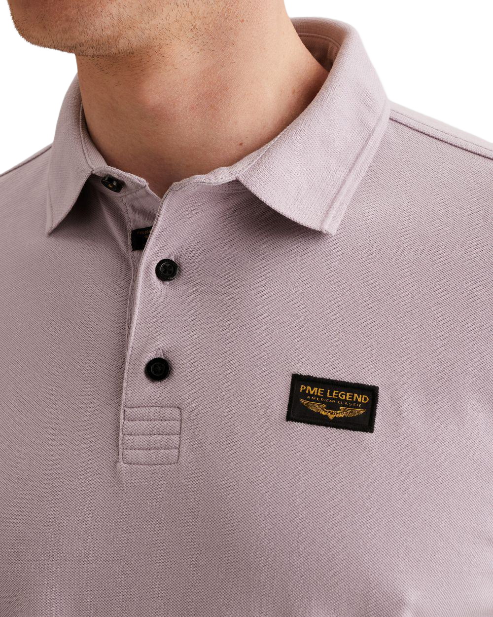 PME Legend Herren Poloshirt SHORT SLEEVE POLO AMERICAN CLASSIC - Regular Fi günstig online kaufen