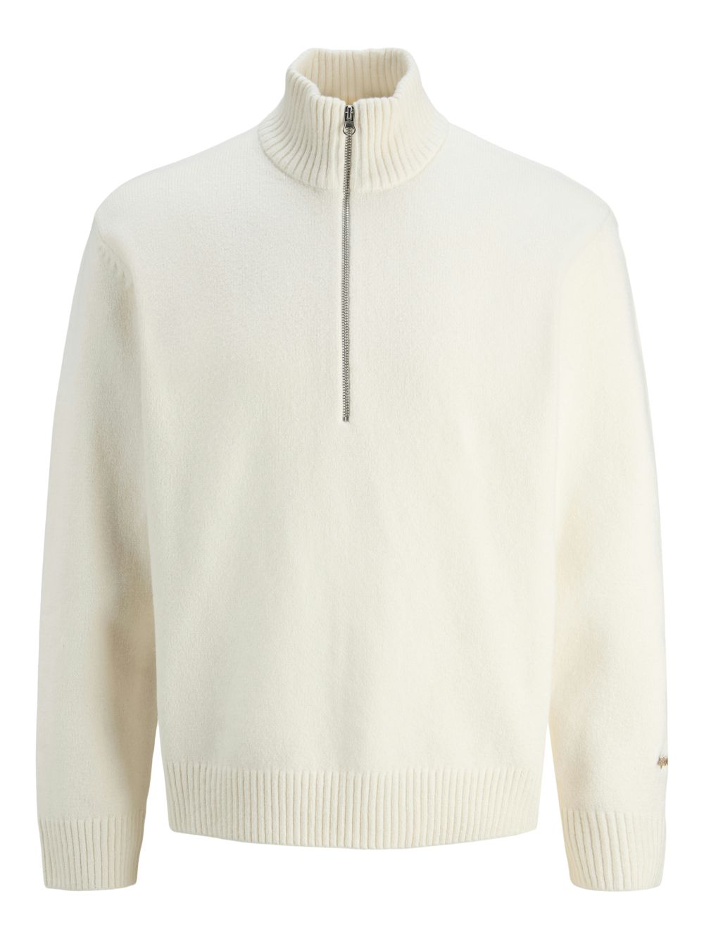Jack & Jones Herren Strickpullover JORNORREBRO KNIT HALF ZIP - Relaxed Fit