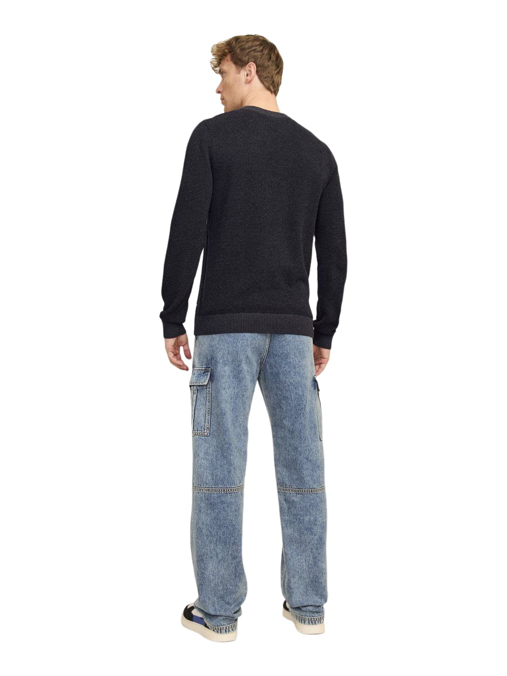 Jack & Jones Herren Rundhals Strickpullover JJEGLOBE KNIT CREW NECK - Regul günstig online kaufen
