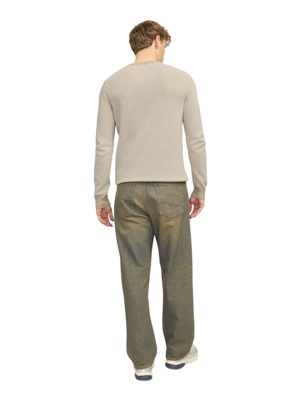 Jack & Jones Herren Rundhals Strickpullover JJEGLOBE KNIT CREW NECK - Regul günstig online kaufen