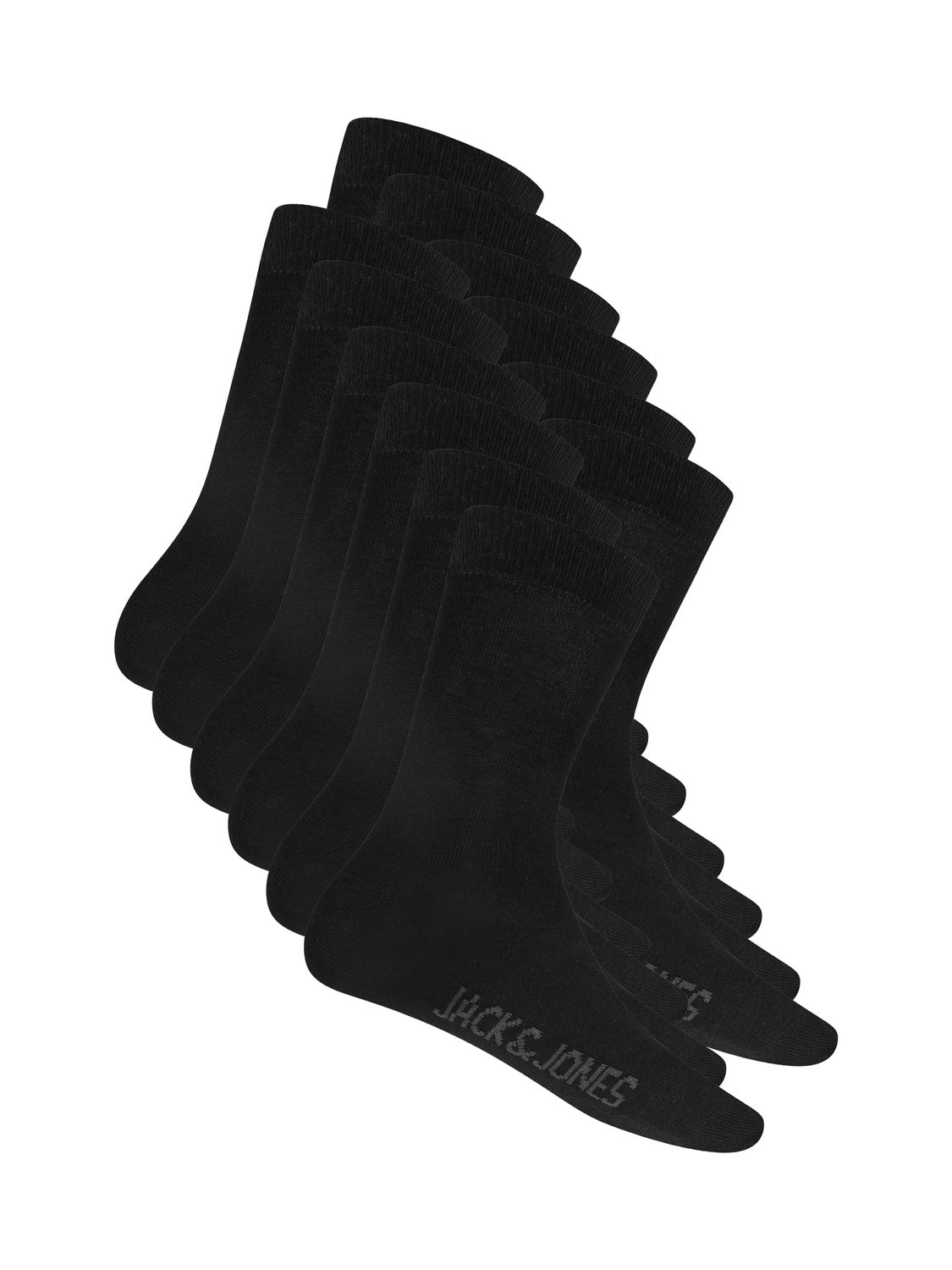 Jack & Jones Regular Classic Socken Herren Schwarz One Size JACJENS SOCKS 12er/18er Pack