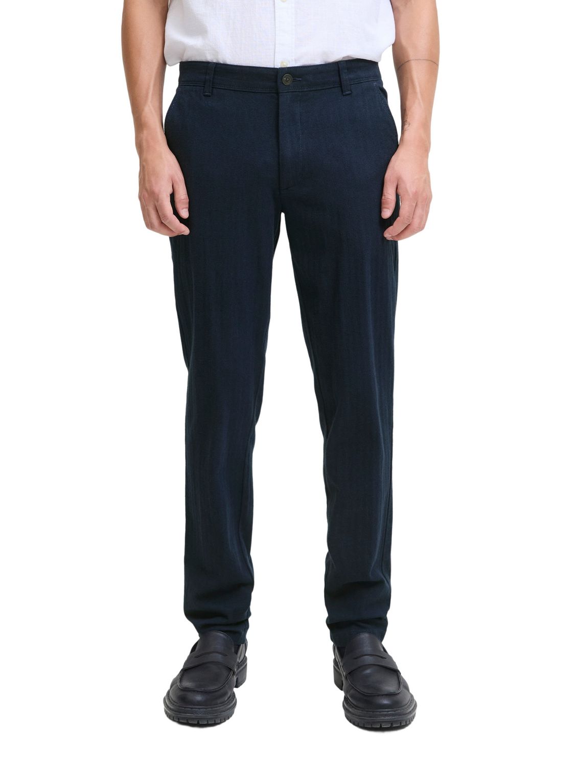 Jack & Jones Herren Chino Hose JPSTMARCO BOWIE WINTER CHINO - Slim Fit