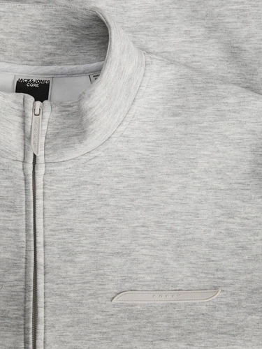 Jack & Jones Herren Sweatjacke JCOFUSION SCUBA SWEAT ZIP HIGH NECK- Relaxed Fit