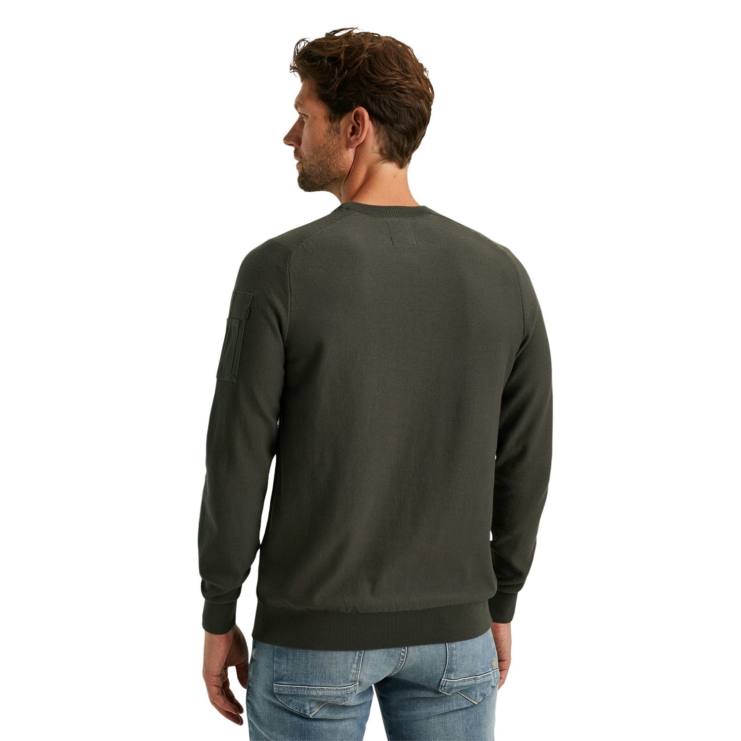 PME Legend Herren Rundhals Pullover R-NECK AMERICAN CLASSIC SINGLE JERSEY K günstig online kaufen