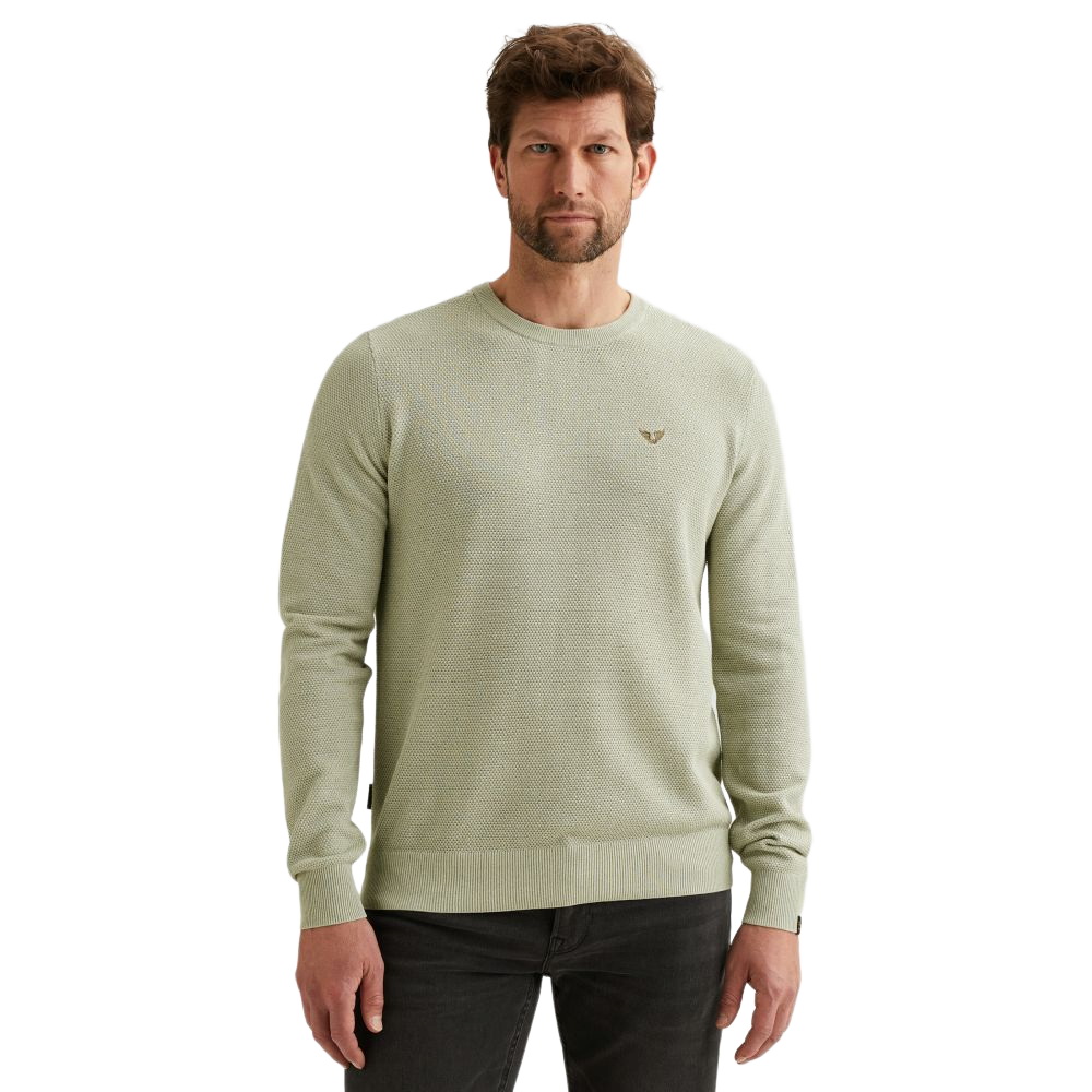 Thumbnail - PME Legend Herren Rundhals Pullover R-NECK COTTON MODAL - Regular Fit