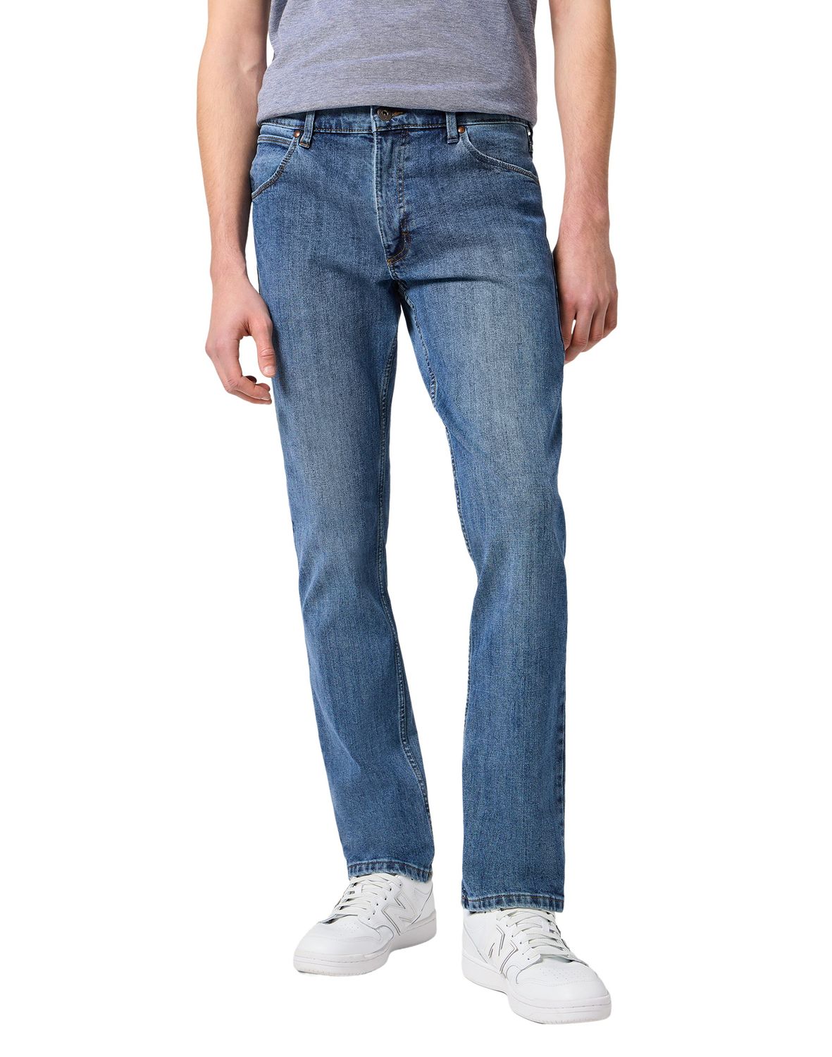 Wrangler Herren Jeans REGULAR - Mid Waist - Regular Fit - Blau Schwarz