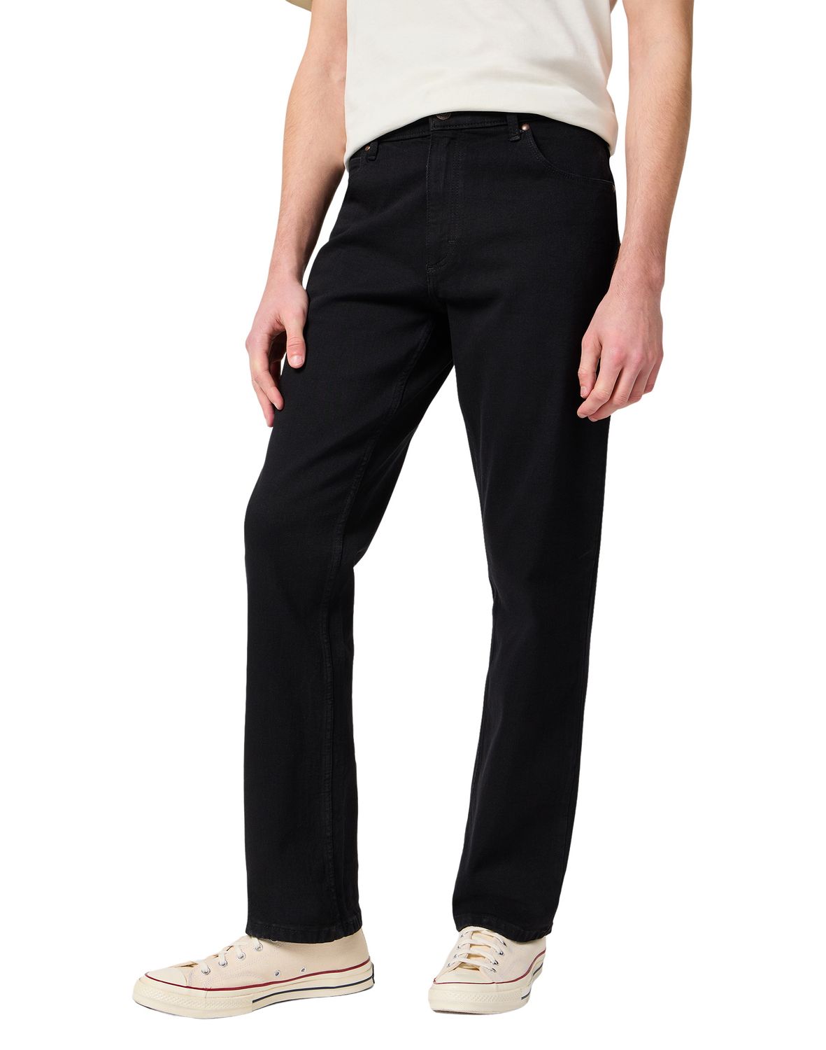 Wrangler Herren Jeans STRAIGHT - Mid Waist - Regular Fit - Blau Schwarz günstig online kaufen