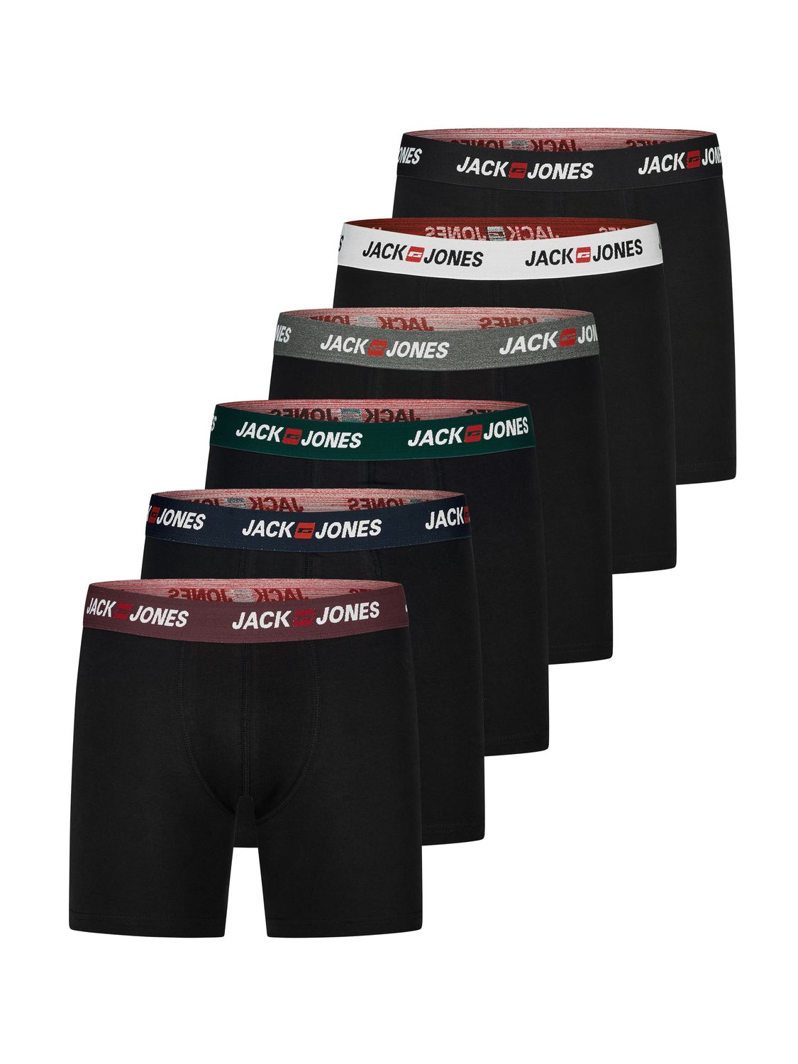 Jack & Jones Boxershorts Herren 6er Pack JACCORP günstig online kaufen