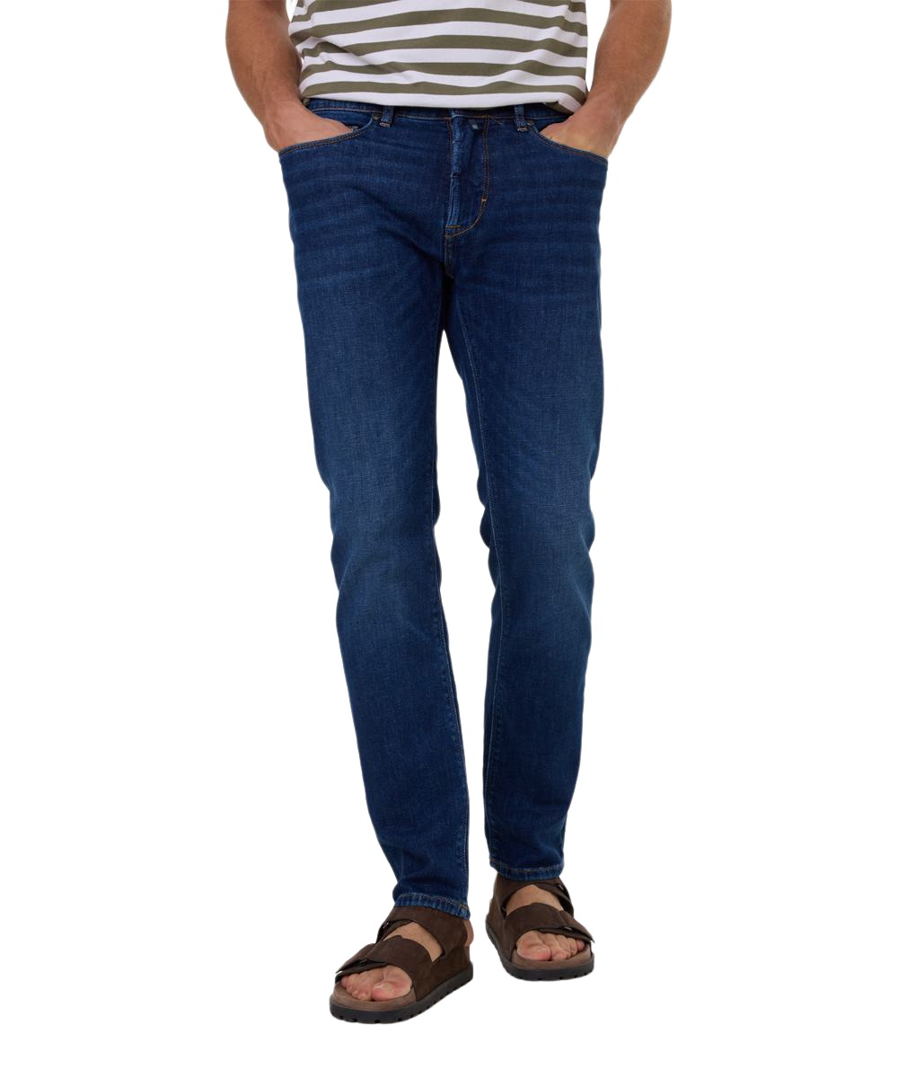 Pierre Cardin Herren Jeans PC-LYON - Mid Waist - Tapered Fit - Blau günstig online kaufen