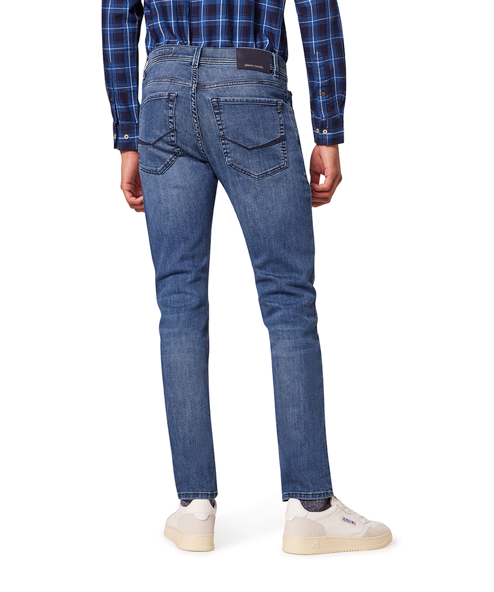 Pierre Cardin Herren Jeans PC-LYON - Mid Waist - Tapered Fit - Blau günstig online kaufen