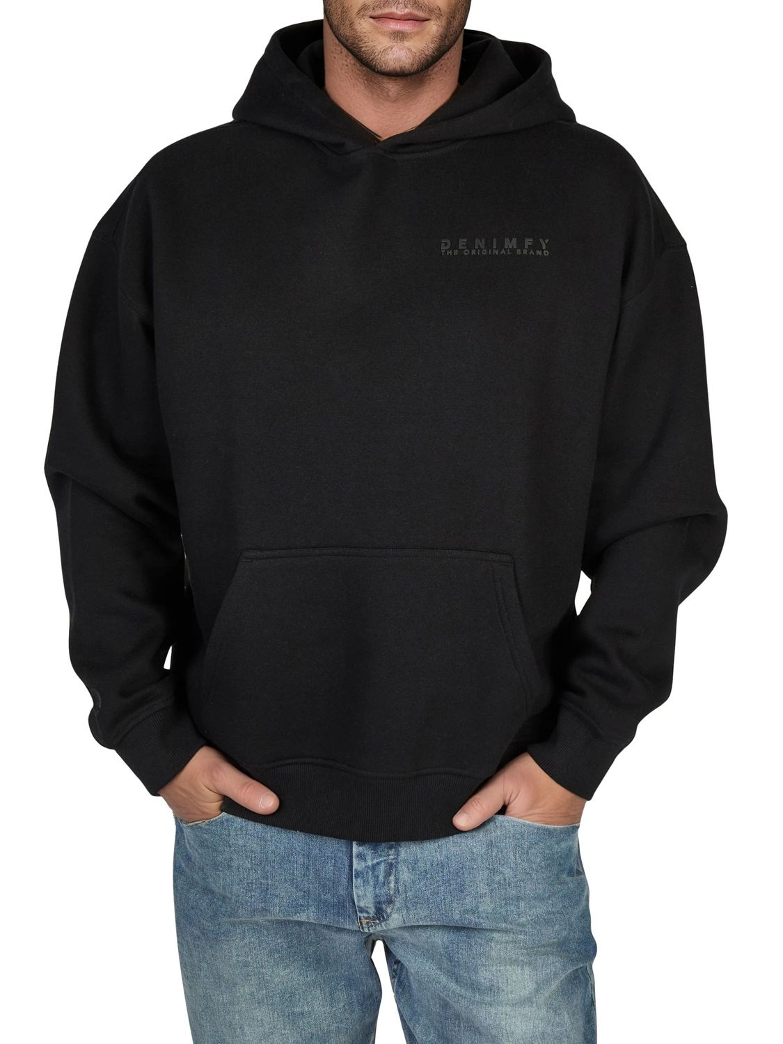 Thumbnail - DENIMFY Hoodie Herren Oversize mit Druck DFMaxim