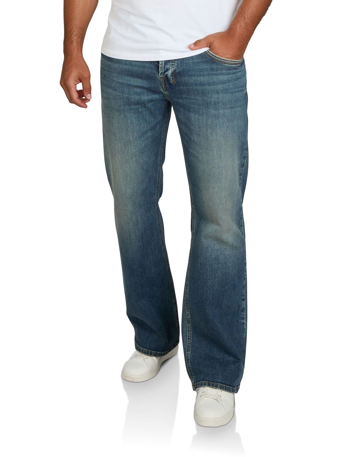 riverso Jeans Herren Stretch Bootcut RIVAlan