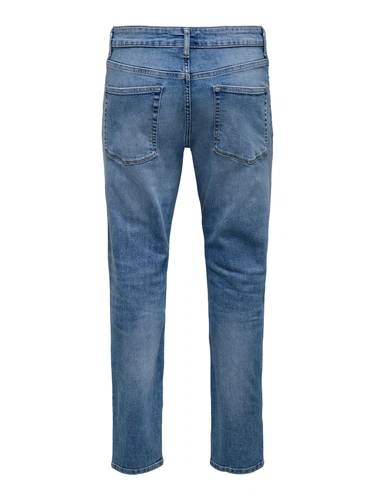 Only & Sons Herren Jeans ONSWEFT REG. JAX - Mid Waist - Regular Fit - Blau Grau