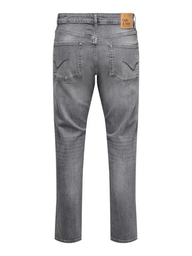 Only & Sons Herren Jeans ONSWEFT REG. JAX - Mid Waist - Regular Fit - Blau Grau