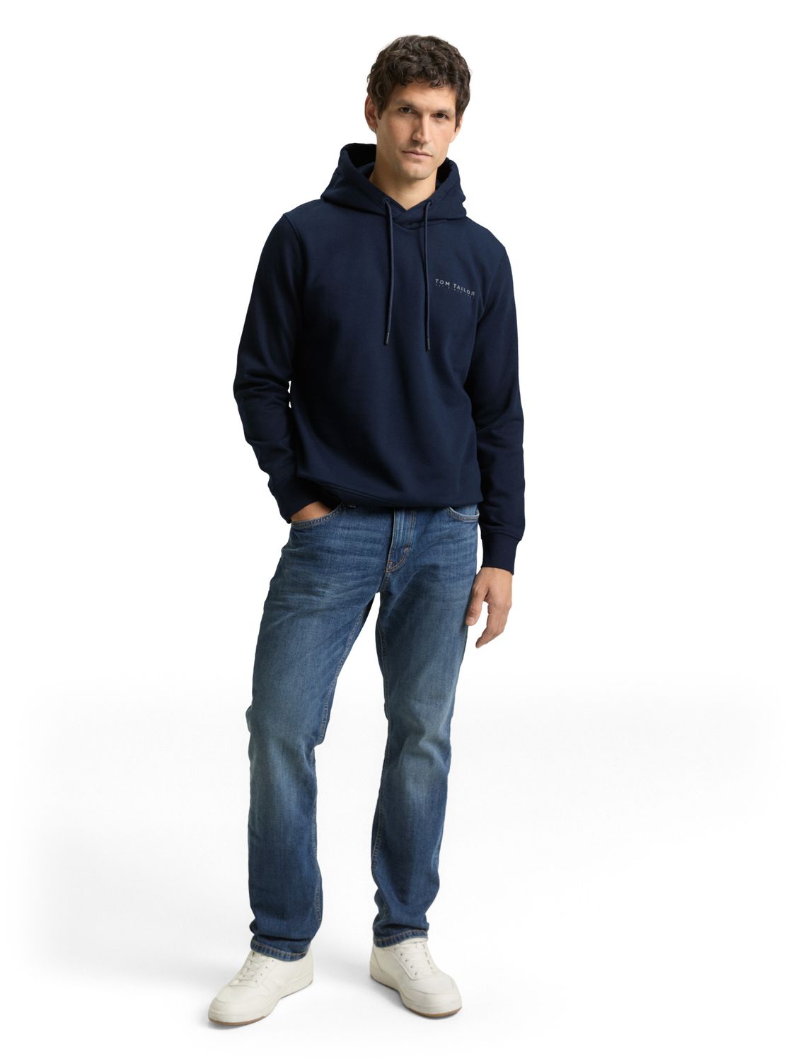 Tom Tailor Herren Kapuzenpullover BASIC HOODIE - Regular Fit günstig online kaufen