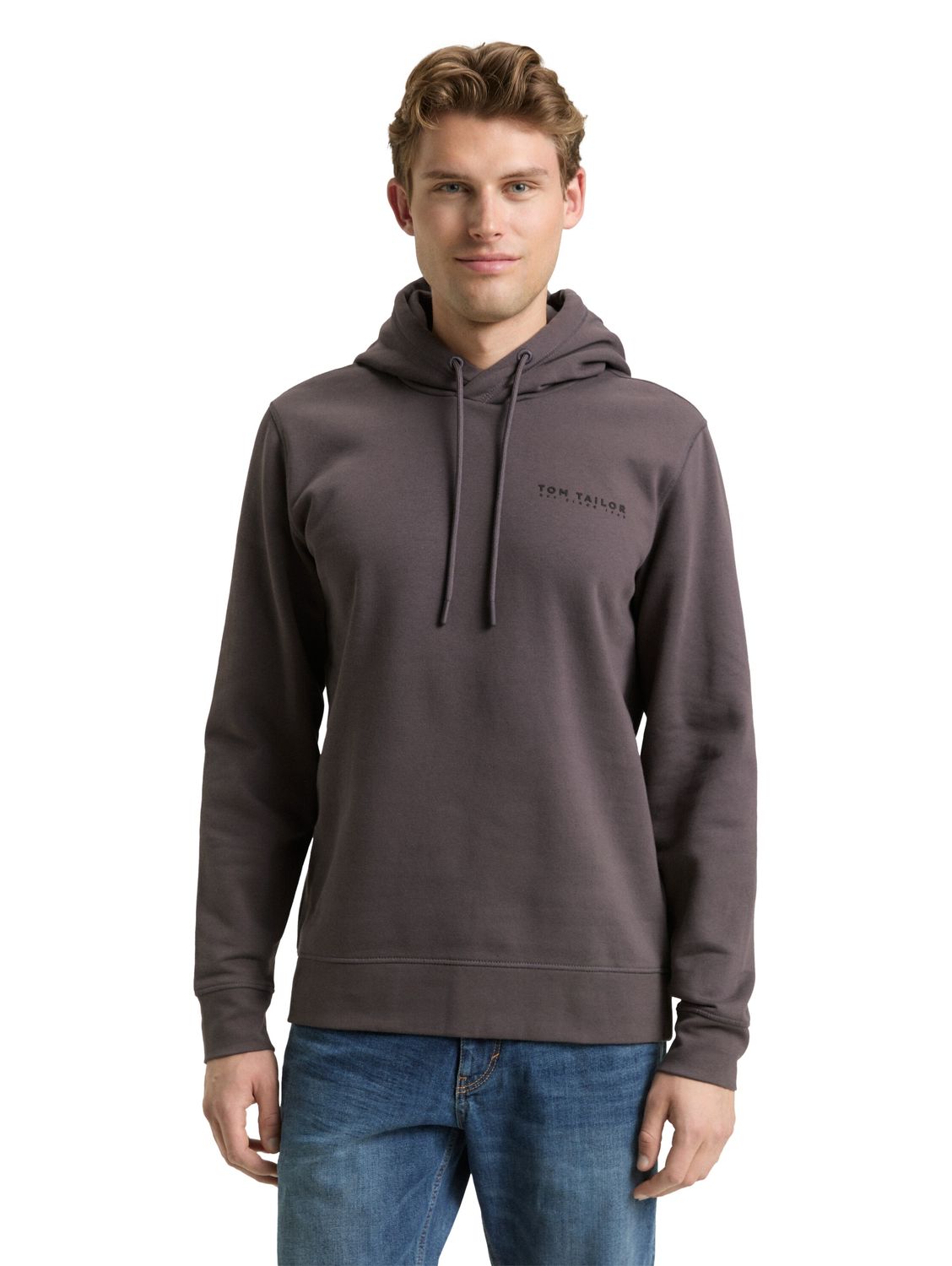 Tom Tailor Herren Kapuzenpullover BASIC HOODIE - Regular Fit