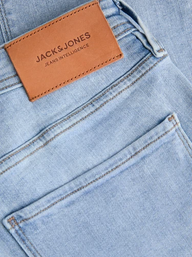Jack & Jones Herren Jeans  JJIGLENN JJFELIX - Low Waist - Slim Fit - Blau