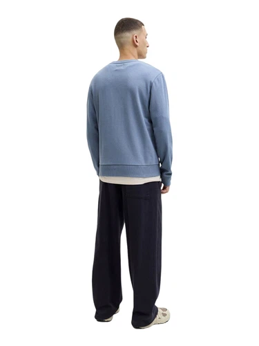 Jack & Jones Herren Sweatshirt JJELOGO SWEAT CREW NECK 2 - Regular Fit
