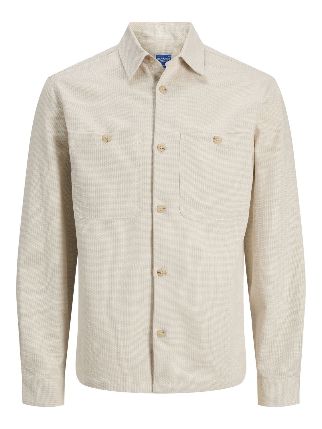 Jack & Jones Herren Freizeit Hemd JPRBLURAYLE LINEN BL. SOLID LS Regular Fit