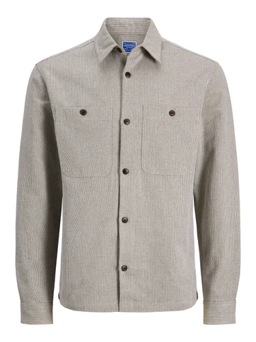 Jack & Jones Herren Freizeit Hemd JPRBLURAYLE LINEN BL. SOLID LS Regular Fit
