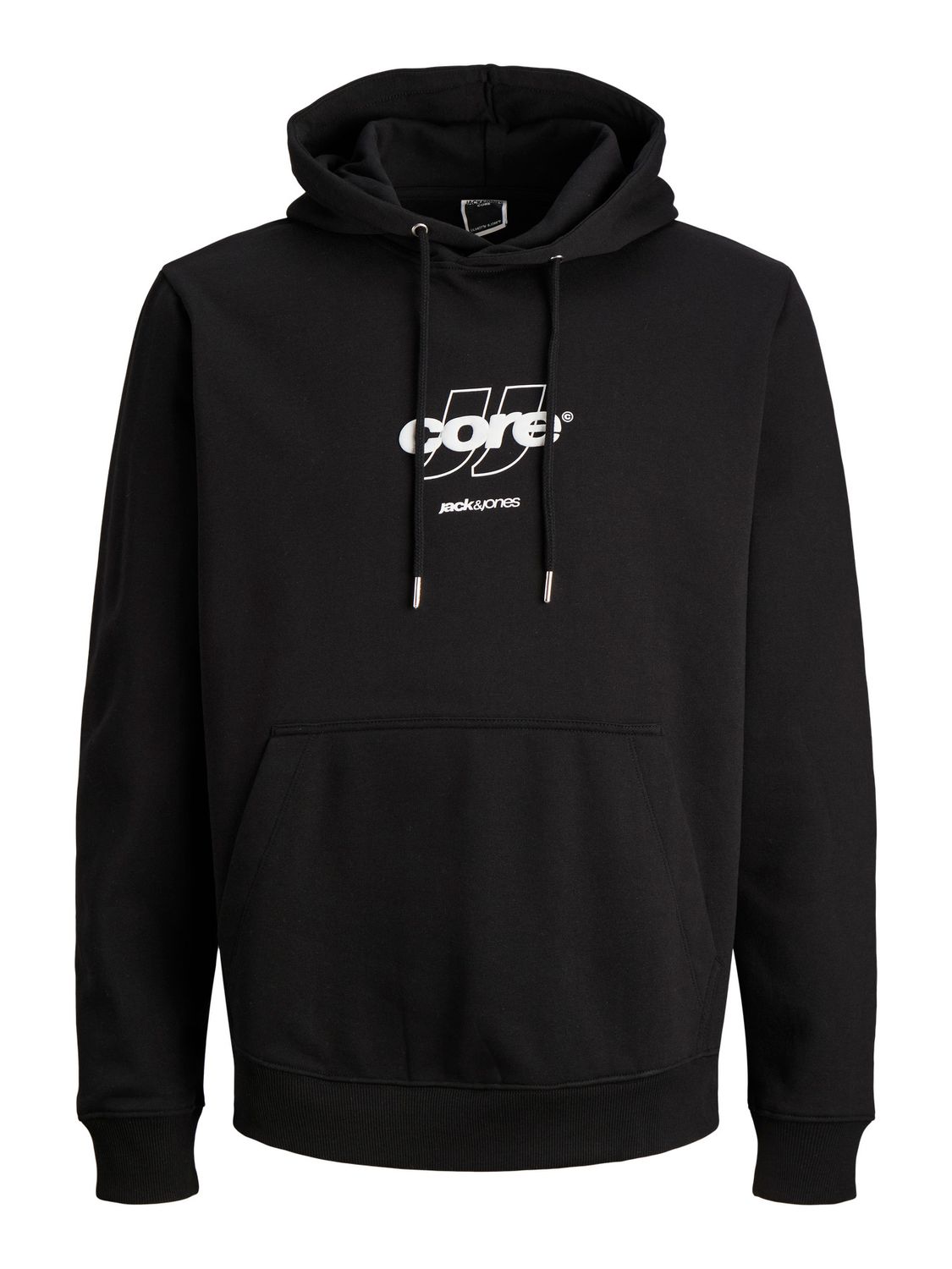 Jack & Jones Herren Hoodie Kapuzenpullover JCOCLUB FRONT PRINT SWEAT HOOD - günstig online kaufen
