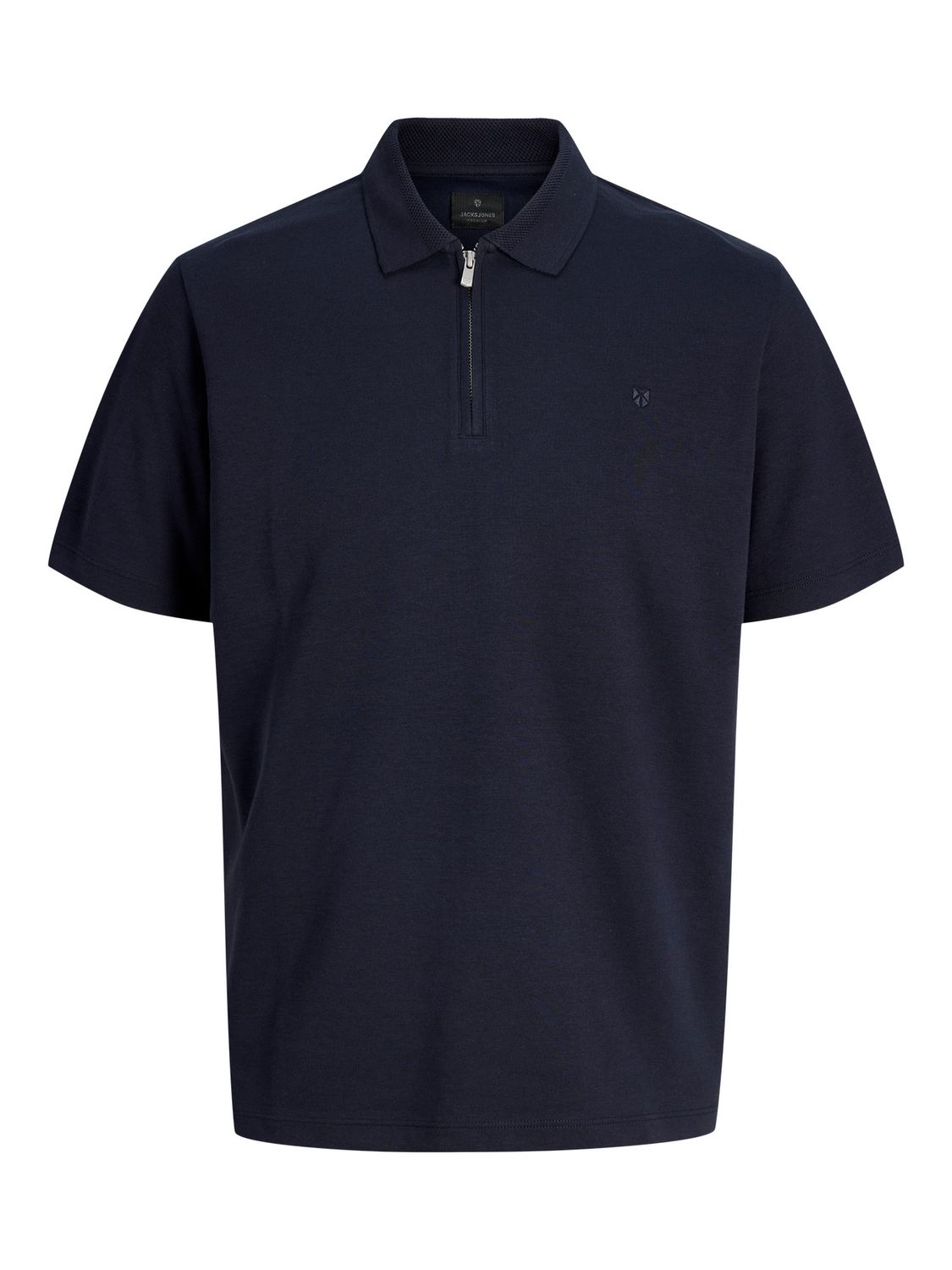 Jack & Jones Herren Poloshirt JPRBLAETHAN SS ZIP POLO SN - Regular Fit