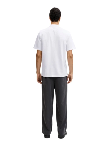 Jack & Jones Herren Poloshirt JPRBLAETHAN SS ZIP POLO SN - Regular Fit