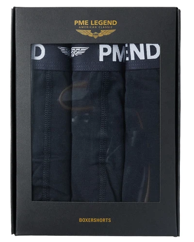 PME Legend Herren Boxershort BASIC COTTON ELASTAN 3er Pack