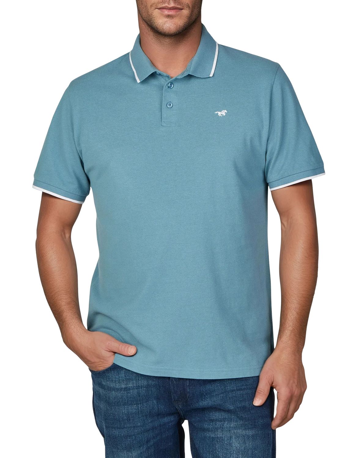 Mustang Poloshirt Herren Kurzarm 3er Pack Pablo Regular Fit günstig online kaufen