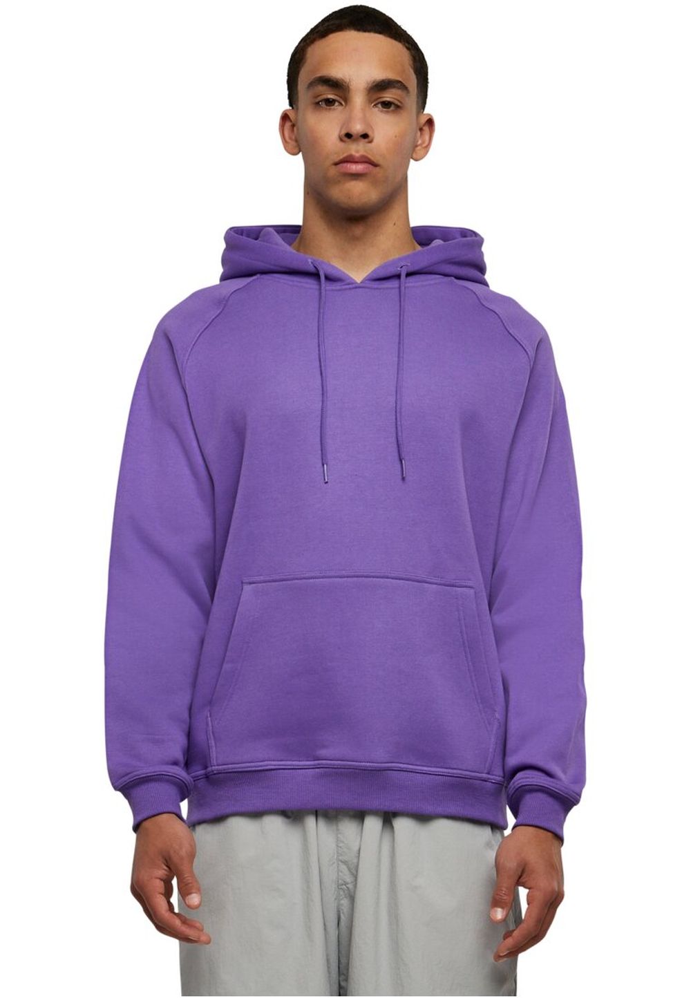 Urban Classics Herren Hoodie Kapuzenpullover BLANK - Relaxed Fit günstig online kaufen