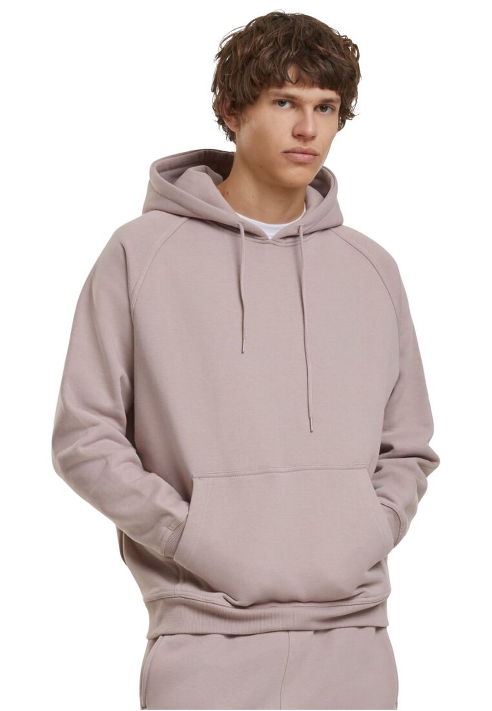 Urban Classics Herren Hoodie Kapuzenpullover BLANK - Relaxed Fit günstig online kaufen