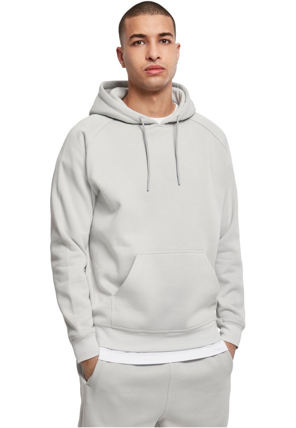 Urban Classics Herren Hoodie Kapuzenpullover BLANK - Relaxed Fit günstig online kaufen