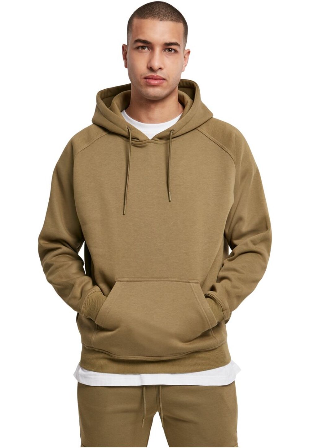 Urban Classics Herren Hoodie Kapuzenpullover BLANK - Relaxed Fit günstig online kaufen