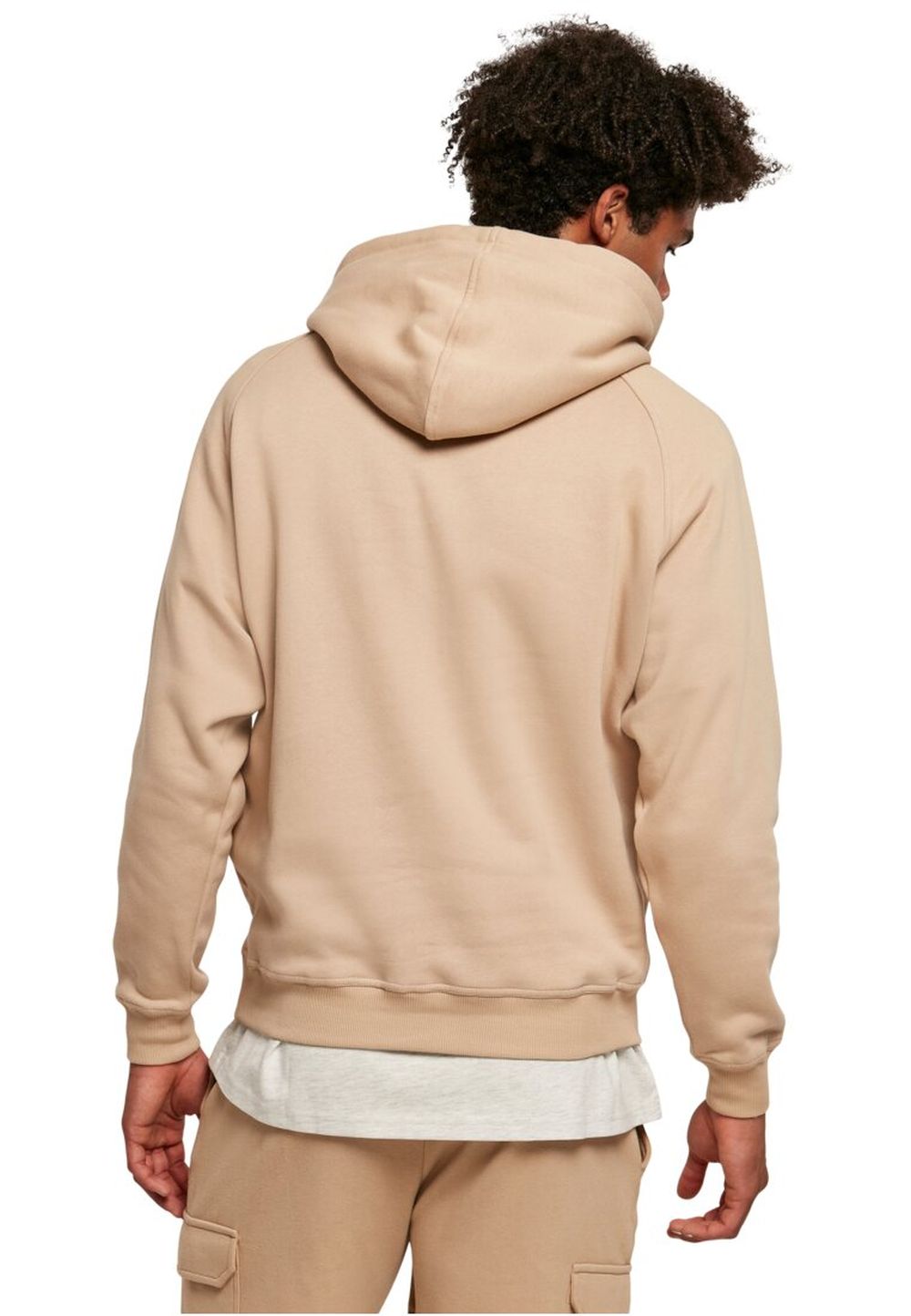 Urban Classics Herren Hoodie Kapuzenpullover BLANK - Relaxed Fit günstig online kaufen