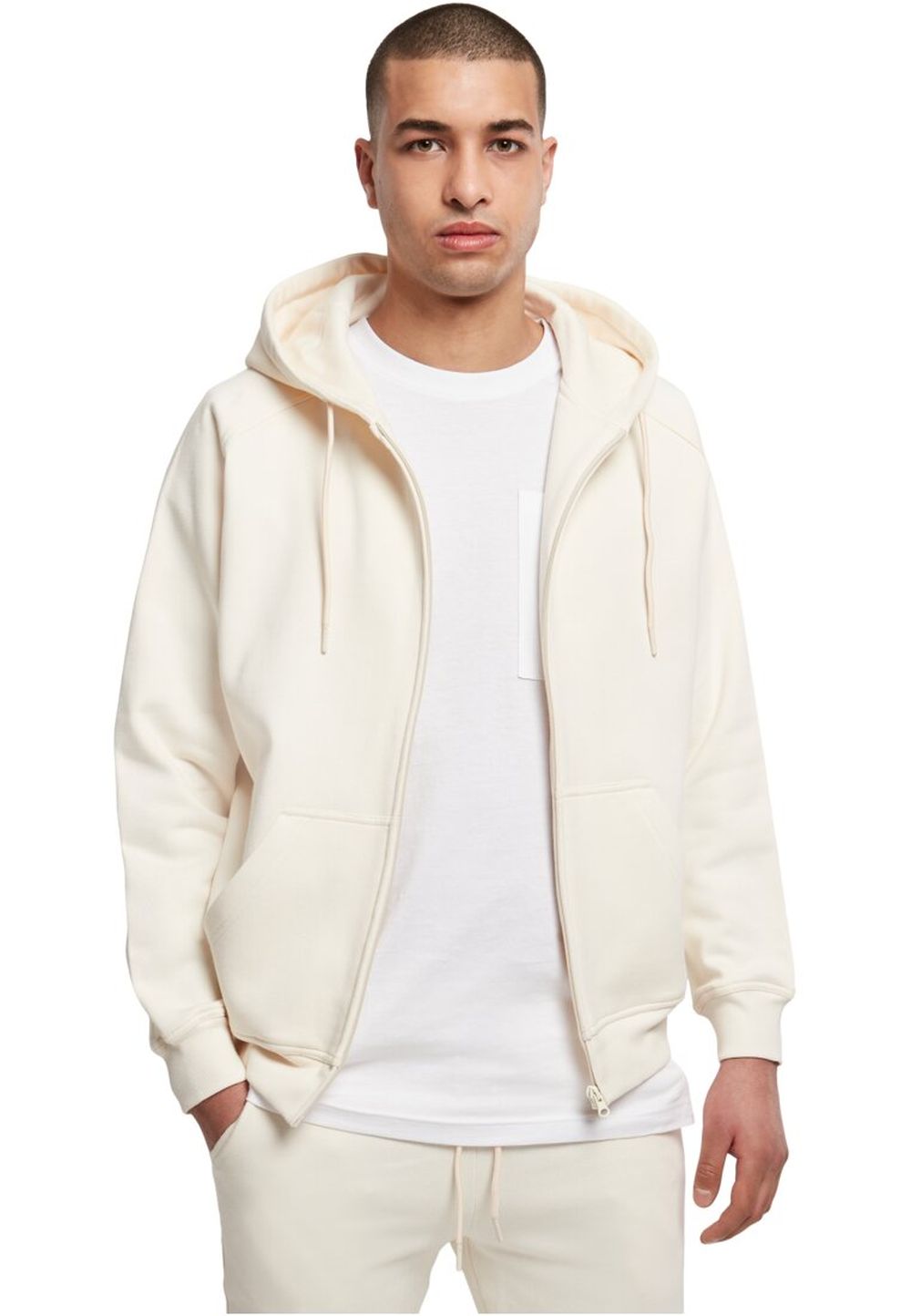Urban Classics Herren Hoodie Kapuzenpullover ZIP HOODY - Relaxed Fit günstig online kaufen