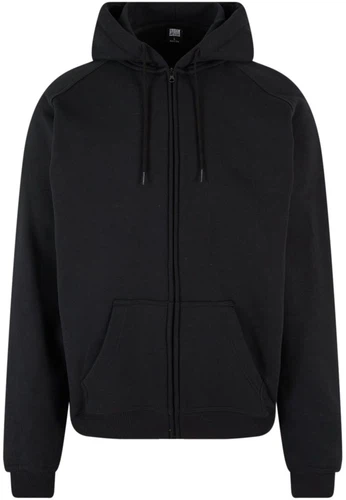 Urban Classics Herren Hoodie Kapuzenpullover ZIP HOODY - Relaxed Fit