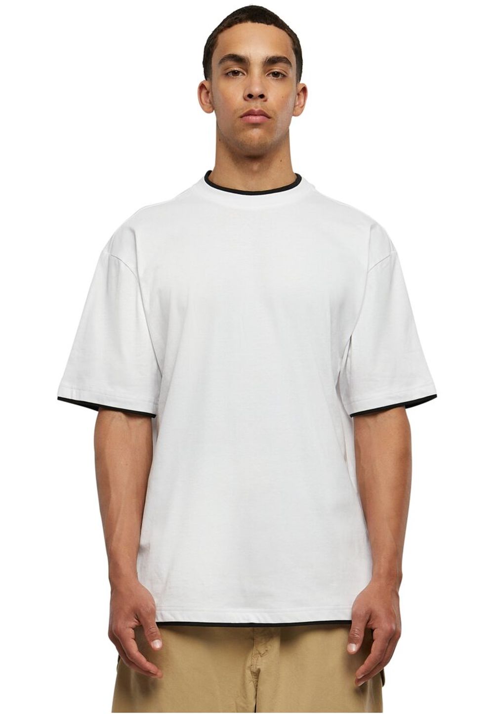 Urban Classics Herren T-Shirt CONTRAST TALL - Relaxed Fit günstig online kaufen