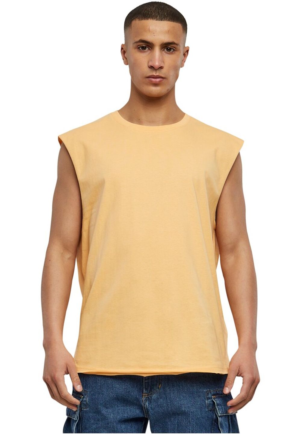 Urban Classics Herren Tank Top OPEN EDGE SLEEVELESS - Relaxed Fit