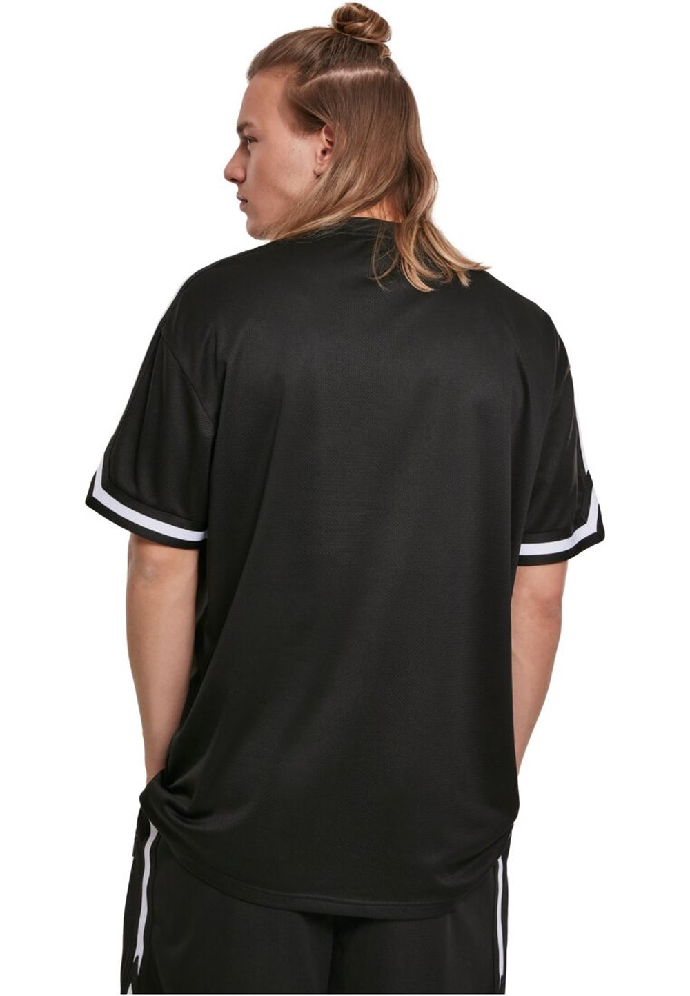 Urban Classics Herren T-Shirt OVERSIZED STRIPES MESH - Relaxed Fit günstig online kaufen